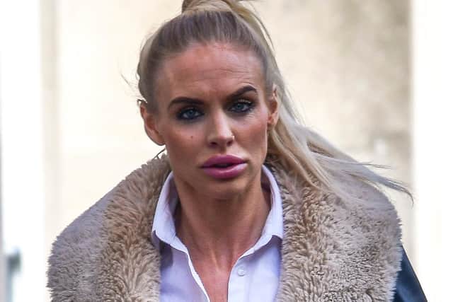 Billie Morgan, 35, outside Portsmouth Magistrates Court