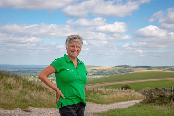 Kate Drake, Health and Wellbeing Officer at the South Downs National Park Picture by Alex Bamford