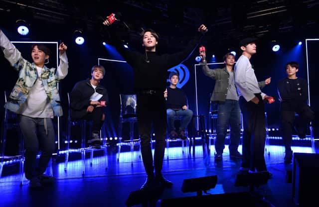 BTS at iHeartRadio Theater New York on May 21, 2019 in New York City. Photo by Jamie McCarthy/Getty Images