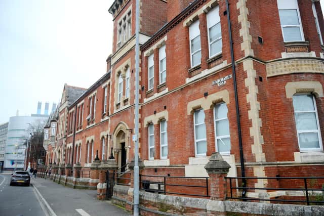 The Registry student housing block in St Michael's Road, Portsmouth.
Picture: Sarah Standing (301120-9180)