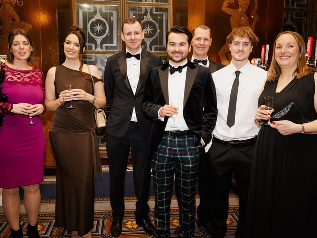 Smooth Accounting enjoying the reception at The News Business Excellence Awards 2025   Picture: Keith Woodland (270321-43)
