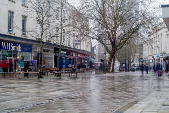 GV of Commercial Road, Portsmouth on 19 March 2020.

Picture: Habibur Rahman