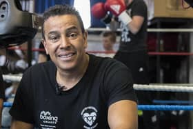 Q Shillingford at the Heart of Portsmouth Boxing Academy. Pic: Paul Hazlewood
