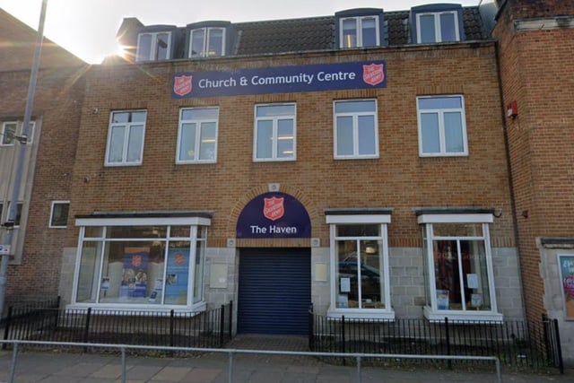 The Haven Cafe - inside the Salvation Army centre on Lake Road - was given a four-out-of-five rating by the Food Standards Agency following an inspection on March 15.