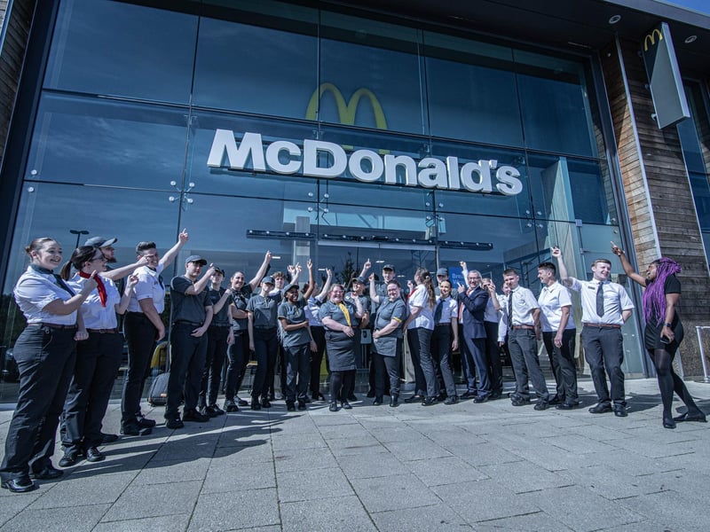 New McDonald's is open at Whiteley Shopping Centre, Whiteley on Wednesday 1st May 2024Picture: Habibur Rahman