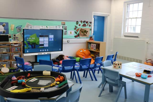 Inside the inclusion centre