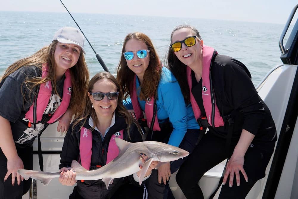 Team Rods & Ribbons L-R: Izzy, Hannah, Emma and Gemma