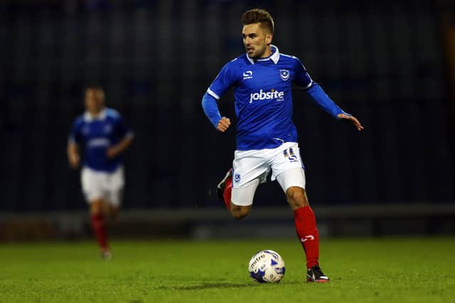 Ricky Holmes appeared 62 times for Pompey, scoring twice. Picture: Joe Pepler