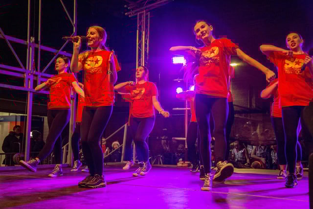 SD Studios children performing on stage