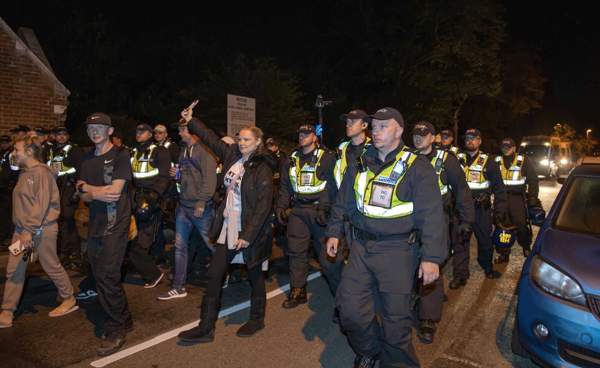 Residents “frightened” and barricaded themselves in homes during Gosport migrant protests