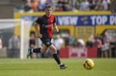 Harry Jewitt-White in action for a Pompey XI during a pre-season friendly loss at Gosport Borough last month.