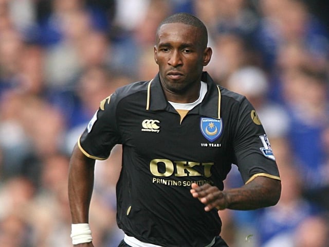 Recruited from Spurs on deadline day, Jermain Defoe announced his Fratton Park arrival with a debut goal in a 1-1 draw with Chelsea. Picture: Nigel French/Empics
