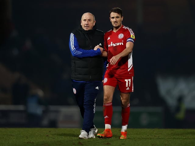 Club: Accrington; Age: 34; Appearances: 33; Goals scored: 4; Assists: 4; WhoScored rating: 6.83.