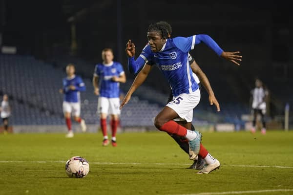 Koby Mottoh is waiting to learn whether he has a Pompey future. Picture: Jason Brown/ProSportsImagesSportsImages