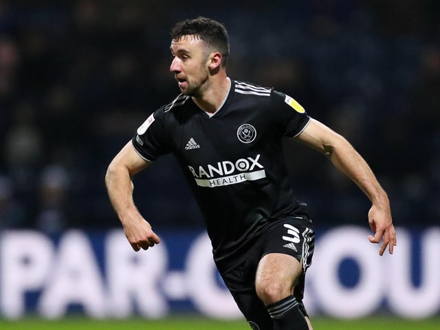 The left-back was awarded Pompey’s 2016-17 player of the season after helping the Blues secure promotion to League Two under Paul Cook. Joining the Blades that summer, he has since spent two seasons in the Premier League and is targeting an instant return to the top flight, although Paul Heckingbottom’s side trail Nottingham Forest 2-1 after the first leg.

2021-22 appearances: 26; Goals: 2