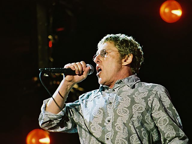 Who singer Roger Daltrey