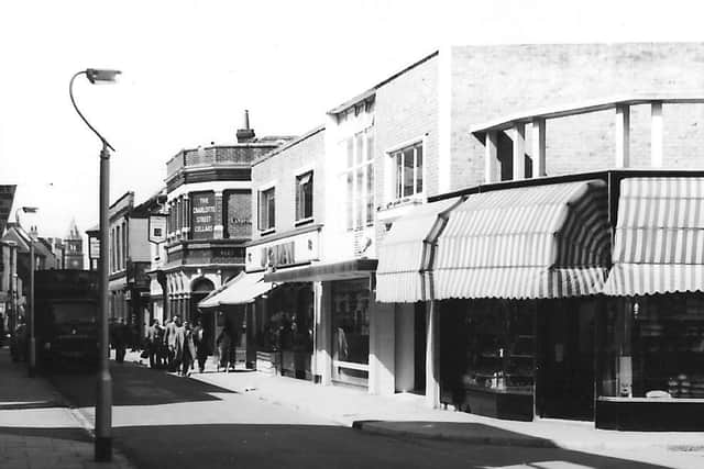 A superb vista looking along Charlotte Street from Commercial Road. Pic/ Bob Hind collection.