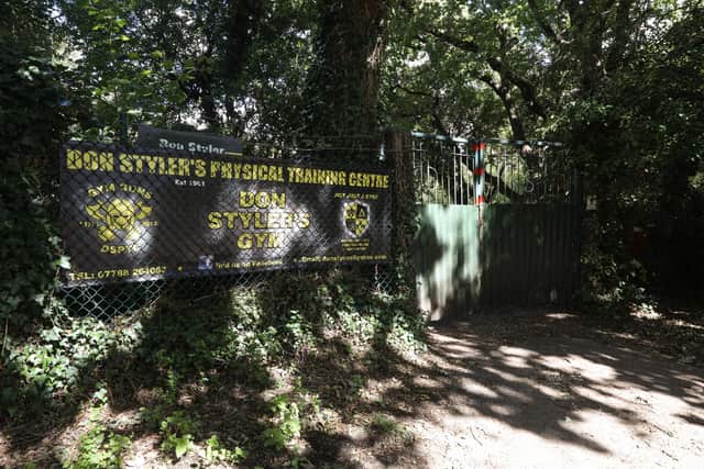 The exterior of Don Styler's Physical Training Centre, in Monks Walk, Gosport. Picture: Chris Moorhouse (310820-07)