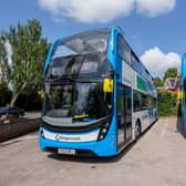 Stagecoach unveils £5.3 investment in brand new low-emission buses on the South Coast at The Brookfield Hotel, Emsworth on Thursday 22nd June 2023 
Picture: Habibur Rahman