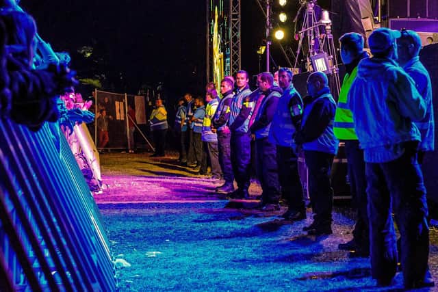 Portsmouth-based security business Vespasian at work