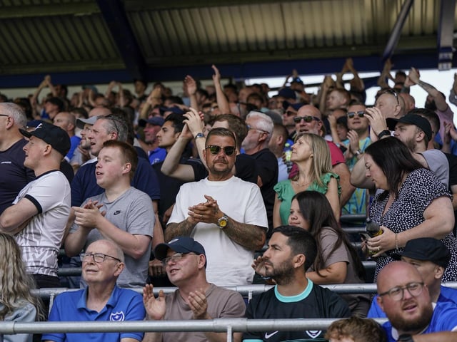 Fratton Park welcomed 20,293 fans through the turnstiles for Saturday's draw with Luton.