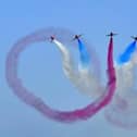The Red Arrows at Airbourne. Photo: Jon Rigby