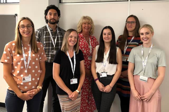The new team of specialist pharmacists