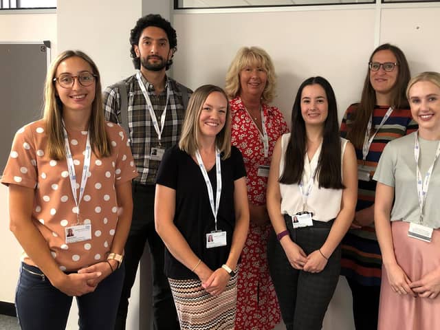 The new team of specialist pharmacists