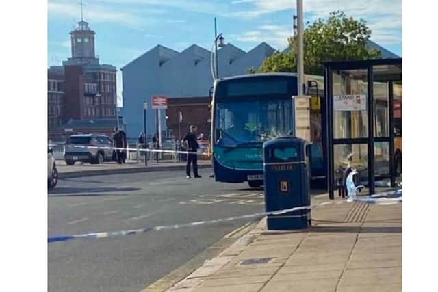 Bus crash at The Hard on Monday leaves person fighting for life