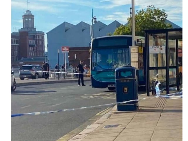 Bus crash at The Hard on Monday leaves person fighting for life