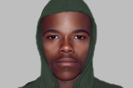 The e-fit released by police. 