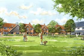 Artist\'s impression of the proposed Burridge development