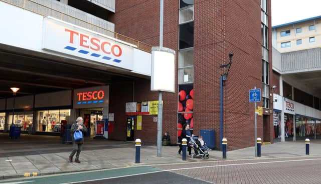 Tesco in Crasswell Street, Portsmouth
Picture: Chris Moorhouse (161220-43)