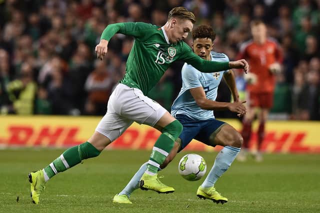 Ronan Curtis made his Republic of Ireland international debut against Northern Ireland in November 2018.  Picture: Charles McQuillan/Getty Images