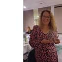 Nicola Roberts of Bluebird Care Gosport, with her trophy for winning Homecare Worker of the Year title at the Southeast Great British Care Awards (GBCAs)