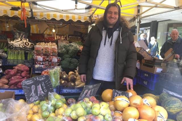 Trader James Warren. Picture: Fiona Callingham