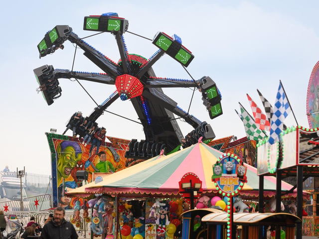 Southsea Travelling Funfair is proving popular with locals. The funfair is currently on Castle Field, Southsea, and will be there until May 6, 2024. Picture: Keith Woodland (270421-71)