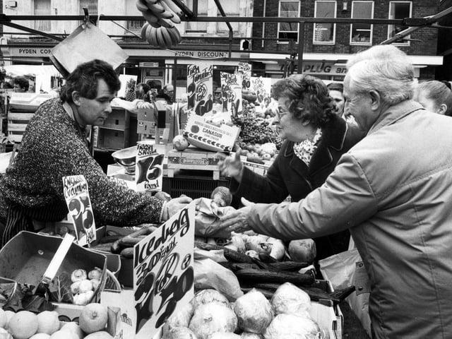 Gosport market March 1989 PP893