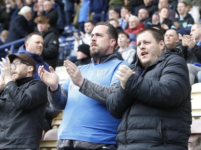 Pompey fans have just four more away days between now and the end of the season.