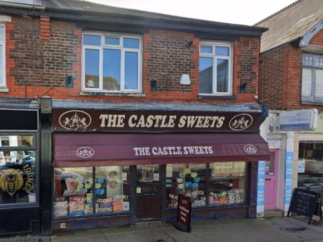 The Castle Sweets - at 99 High Street in Cosham - is a sweet shop which seels UK and American treats.