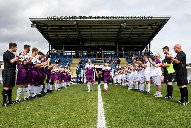 At the stadium. Picture: Keiran Cox Photography