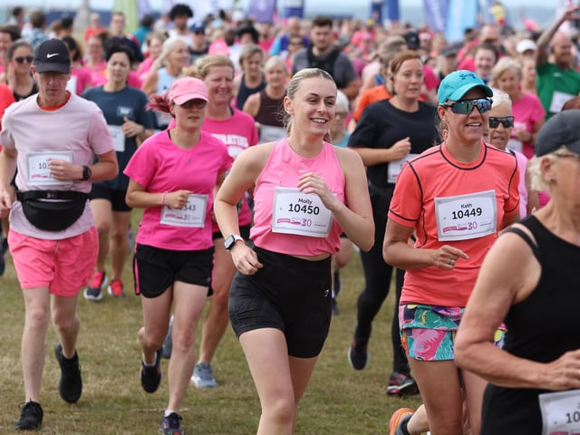 Cancer Research UK Race for Life on Southsea Common.Picture Stuart Martin (220421-7042)