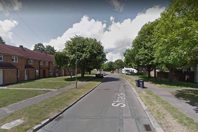 The incident took place in Shackleton Road, Gosport. Picture: Google Street View.