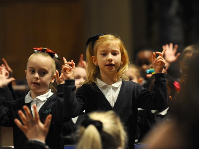 The News Carol Service was held at St Mary's Church in Fratton.  Picture: Sarah Standing (061224-115)