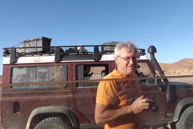 Professor David Martill, professor of palaeobiology at the University of Portsmouth.