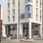 The new 28-storey tower block for almost 600 students will be completed in about three years time, the project's developer has said.