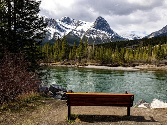 Peace and Tranquility by Dave Taylor, taken in Canmore Canada
