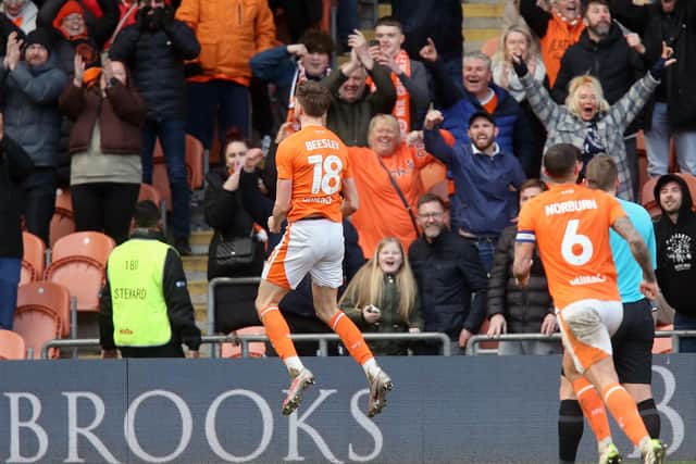 Jake Beesley claimed a brace against Bolton (Photographer Rich Linley / CameraSport)