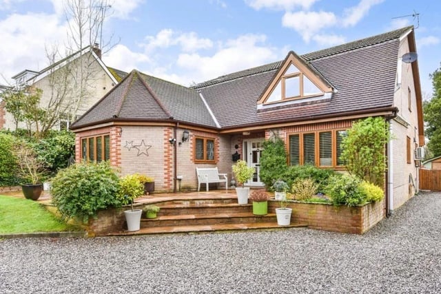 The listing says: "Occupying a quiet position in a no through road in the village of Lovedean is this very impressive individual detached home that has been comprehensively upgraded by the current owners."