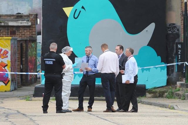 Lorraine Bream fell to her death in Southsea. Her body was found on a flat roof on Monday, September 16. Picture: Sarah Standing (160919-6039)